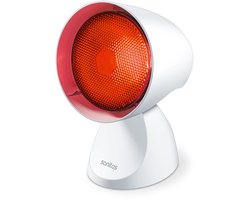 Sanitas SIL 16 Infraroodlamp - Geperst glas: intense warmte - 150 Watt - Verstelbare hoek 5 standen - Incl. veiligheidsbril - Ontspanning en Pijnverlichting - Medisch gecertificeerd - 2 Jaar garantie