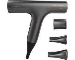 Cecotec IoniCare 6000 RockStar Essence Bamba-Haartrockner, 2200 W, digitaler Motor, Ionen, 5 Temperatureinstellungen, inklusive Diffusor und Konzentratdüse, 1,8 m Kabel (6000 RockStar Soft)