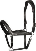 Harry's Horse - Halster leder Crystal Anatomic - Zwart - Pony