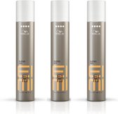 Wella EIMI - Super Set - Spray de finition Extra Strong - Laque pour cheveux - 3 x 500ML