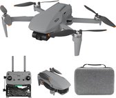 LUXWALLET Valkyrie Pro – True 4K - 3840x2160P - 8 Megapixel - 5Ghz WiFi GPS Drone – 3 Assige Gimbal Drone – 240 Gram – Terugkeer knop – Borstelloze Motor – Grijs