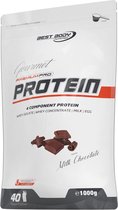 Gourmet Premium Pro Protein 1kg CHOCOLATE - time-released eiwit met een matrix van whey, melk en ei-eiwit | Best Body