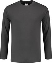 Tricorp 101015 T-Shirt Lange Mouw 60°C Wasbaar - Donkergrijs - 3XL