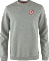 FJALLRAVEN 1960 Logo badge sweater mannen grey melange - S