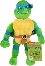 Leonardo (Blauw) Teenage Mutant Ninja Turtles Pluche Knuffel 21 cm [Nickelodeon Plush Toy | Speelgoed knuffeldier knuffelpop voor kinderen jongens meisjes | Michelangelo, Leonardo, Donatello, Raphael]