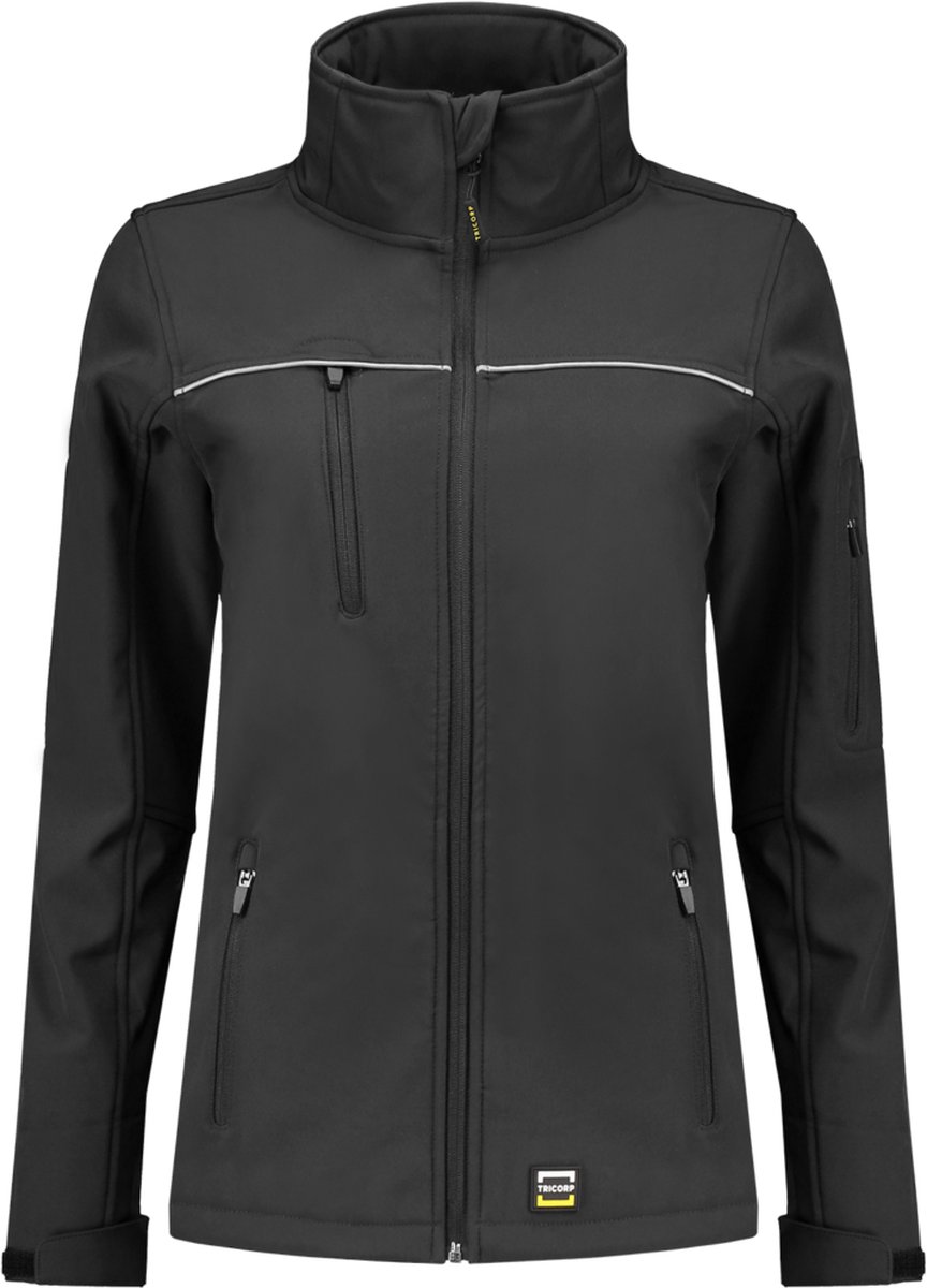 Tricorp 402009 Softshell Luxe Dames Donkergrijs
