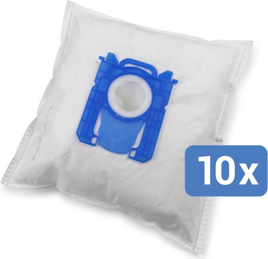 10 Sacchetti Per Aspirapolvere Compatibili Philips PowerGo (serie FC8242/09) E S-Bag (FC8021/03) – Con Chiusura Igienica, Made In Germany