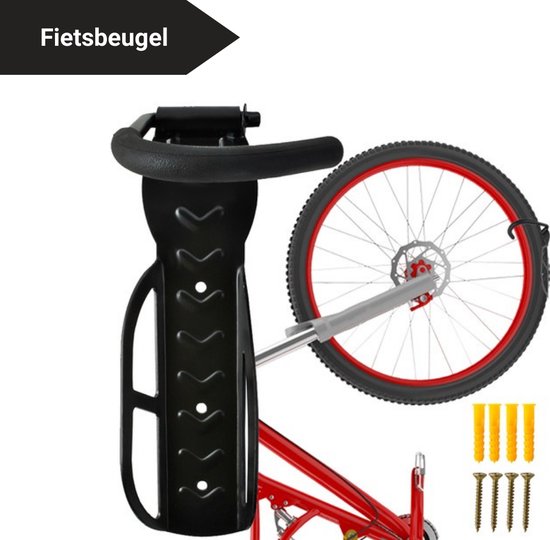 Système de suspension de vélo - Crochet de vélo - Support mural - Support de suspension - Support de vélo - Porte-vélos