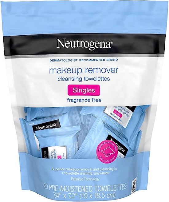 Neutrogena Make-up Remover - persoonlijke verzorging voor op een festival