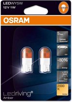 OSRAM LEDriving WY5W 2000k Yellow O-2855YE-02B