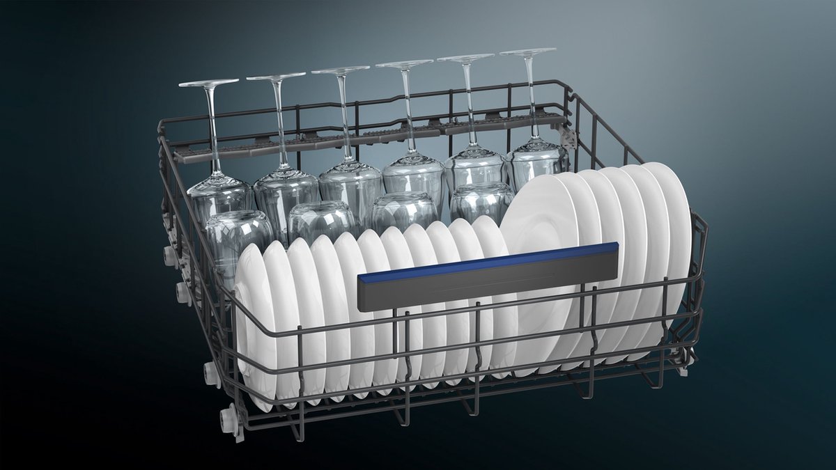Siemens SN25ZI08CE - iQ500 - Vrijstaande Vaatwasser - Zeer stil - RVS - Zeolith droogsysteem: sneller droog met minder energie - Home Connect - varioSpeed Plus je vaat tot wel drie keer zo snel schoon — afbeelding 4