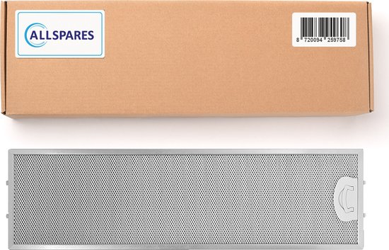 Fettfilter (Metallfilter, Aluminiumfilter) 320x258x8mm für u.a Etna