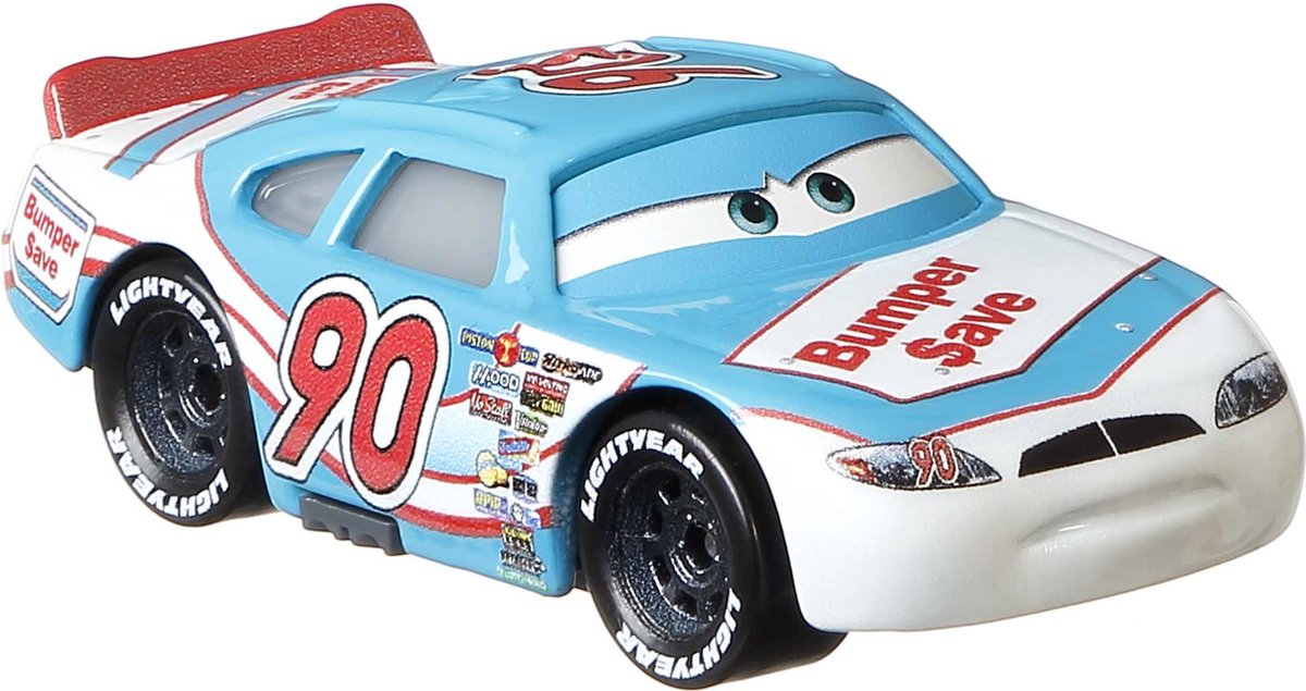 Disney Pixar Cars Ponchy Wipeout, Auto, 3 jaar, Metaal, Meerkleurig