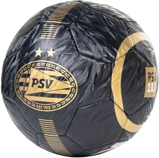 PSV Voetbal 110 Jaar zwart-goud - PSV Bal Special Edition - PSV Champions League - Champions League -