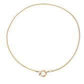 The Jewellery Club - Collier Romy or - Collier - Collier - Collier femme - Or - Goud inoxydable - Minimaliste - 43 cm