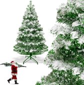 KESSER® Kerstboom - Dennenboom - Kunstkerstboom Snelle montage incl. kerstboomstandaard - 120 cm, sneeuw