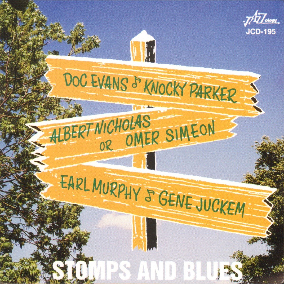Doc Evans, Knocky Parker, Albert Nicholas, Earl Murphy, Gene Juckem - Stomps And Blues (CD)