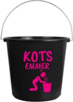 Emmer - Kotsemmer - 5 liter - kado - verjaardag - Roze
