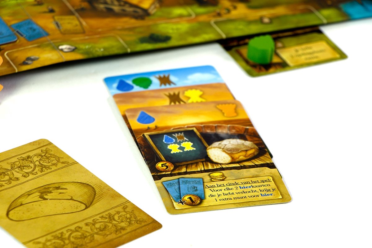 999 Games - Brood & Bier - Bordspel - Strategisch spel - 2 spelers - Gezelschapsspel — afbeelding 2
