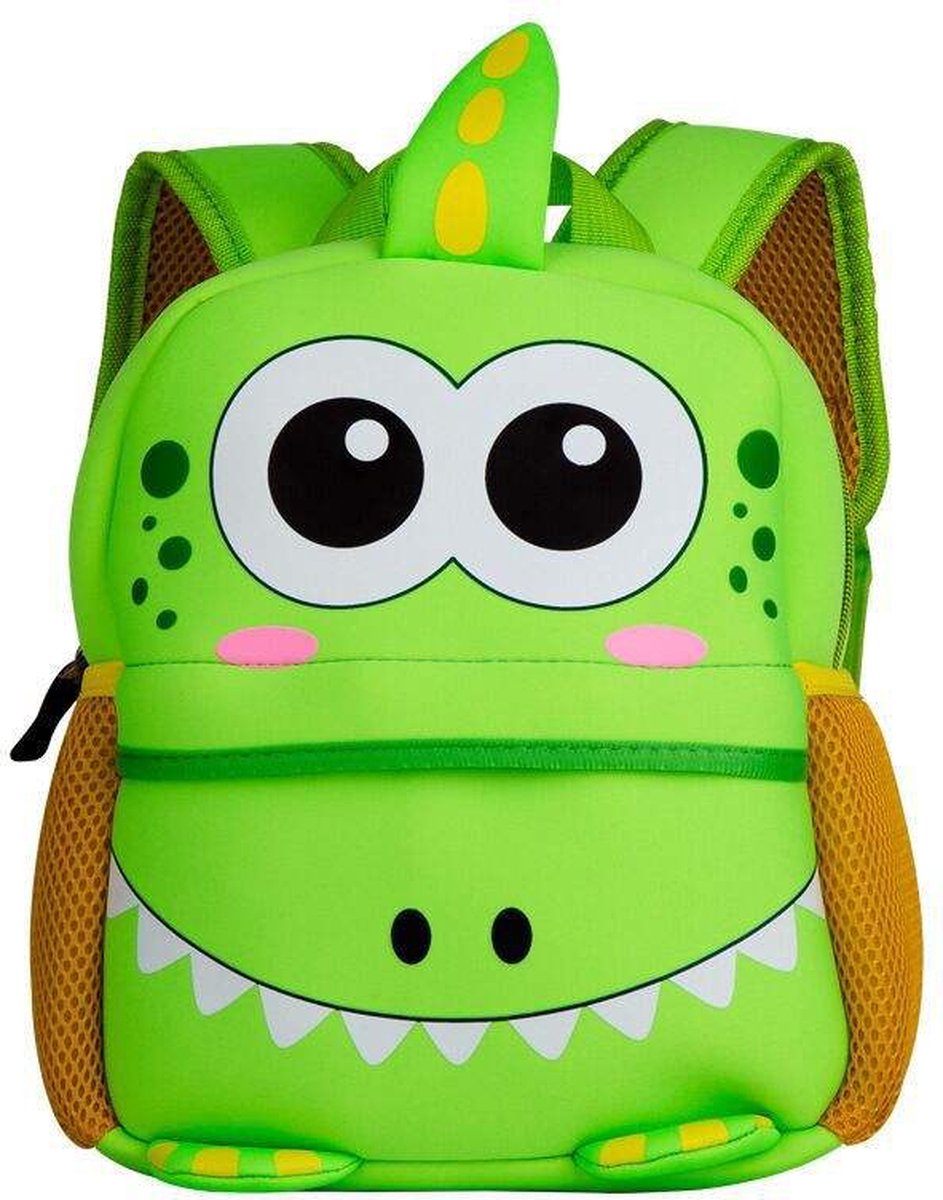 Ychee - Kinder Rugzak Dino - School - Kinderopvang - Reizen - Peuter - Kleuter - Backpack - Dieren - Dino