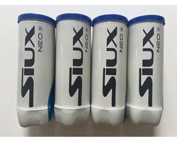 SIUX NEO Speed Padel ballen - 12 ballen ( 4 blikken met 3 ballen)
