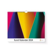 Huurdies - Kunst Kalender - Jaarkalender 2024 - 35x24 - 300gms