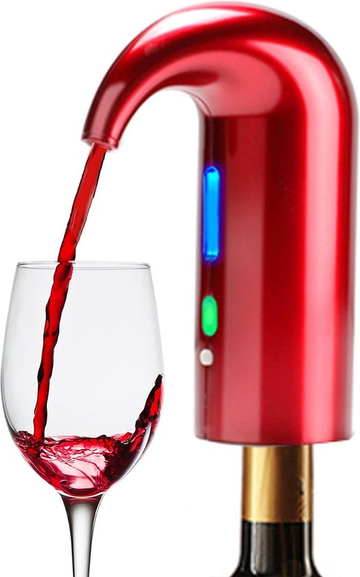 Verseur d'aérateur de vin électrique, carafe à vin portable à une touche et  pompe