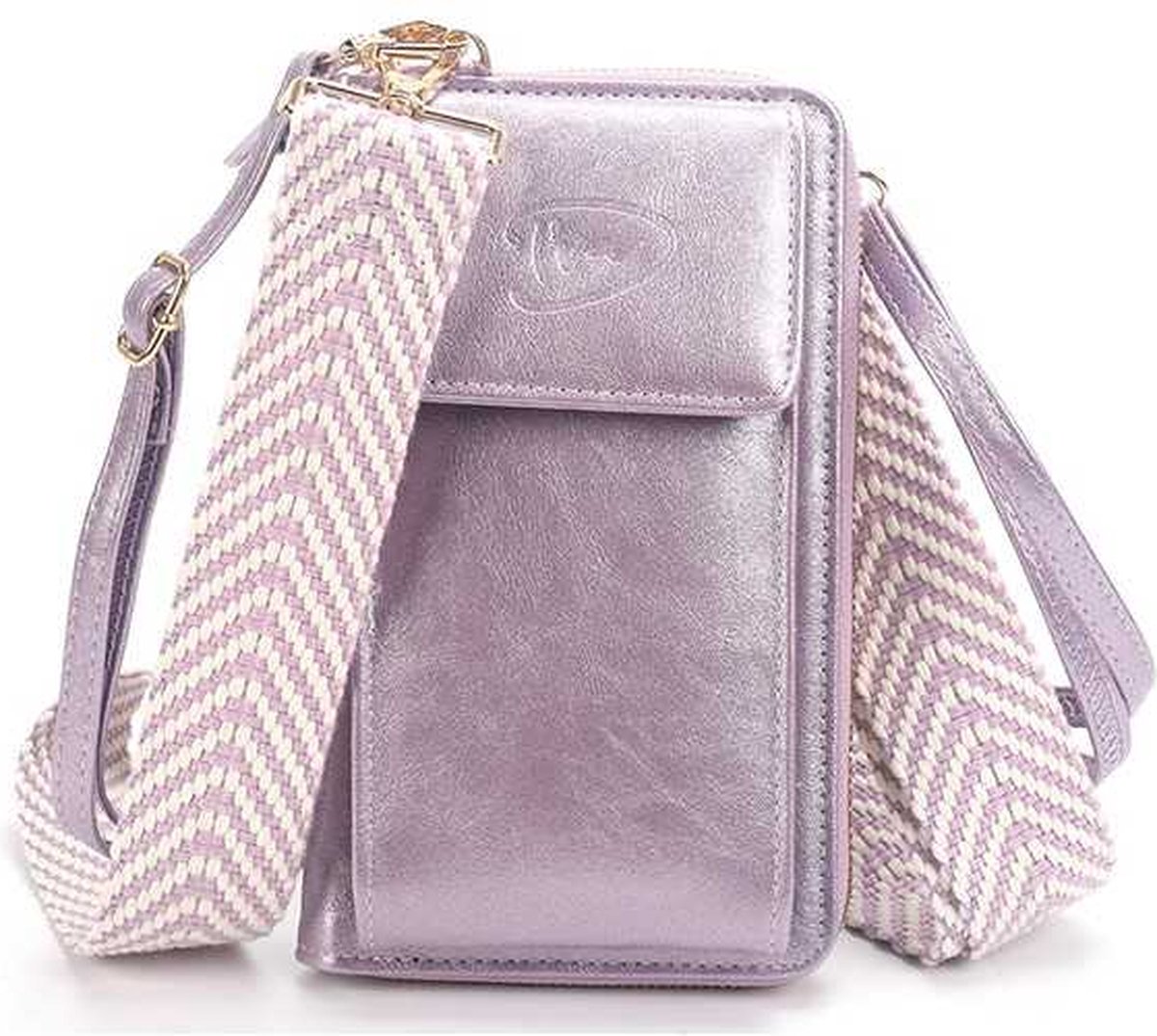 Lila new Zafra portemonnee / telefoontasje - OLP9009