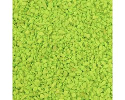 Aquariumgrind APPEL GROEN / LIME - Bodembedekking Steentjes Gekleurd 4-6mm - 1KG