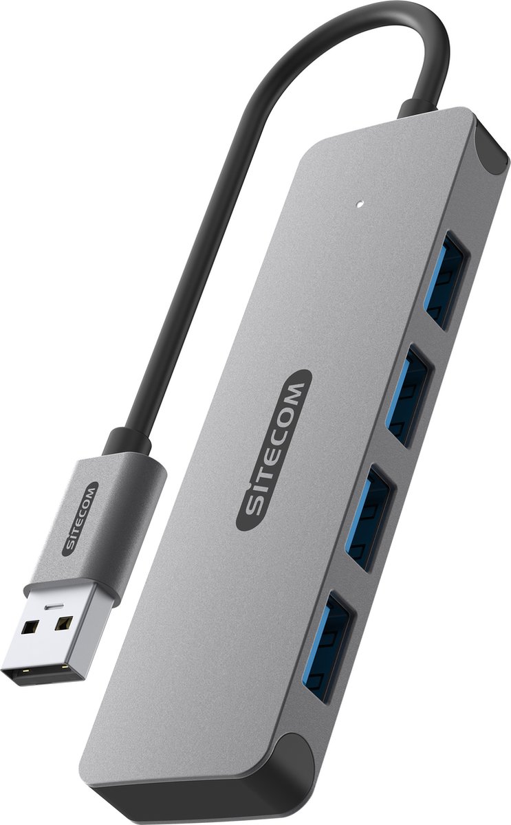 Sitecom - USB-A naar 4x USB-A Hub - Voor Windows, Apple Mac en Chromebooks