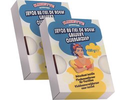 Authentieke ossengalzeep - Vlekkenverwijderaar voor textiel - 100g - Mariette pack of 2