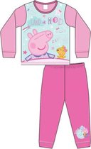 Peppa Pig pyjama - roze - Peppa Big pyama - maat 104/110
