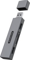 Sitecom - Lecteur de carte clé USB avec 2 ports USB