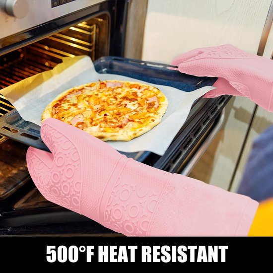 Gants De Cuisine En Silicone Pour Four à Gant De Cuisine Supports De  Casserole