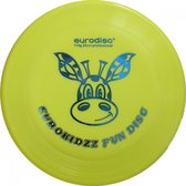 Eurodisc Frisbee Kidzz Giraffe Geel 110