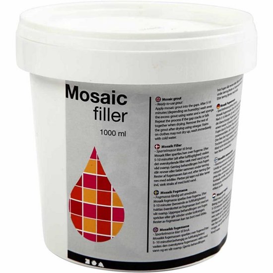 Joint mosaïque, 1000 ml, blanc
