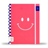 Pepa lani diary 2024 A5 - smiley pink