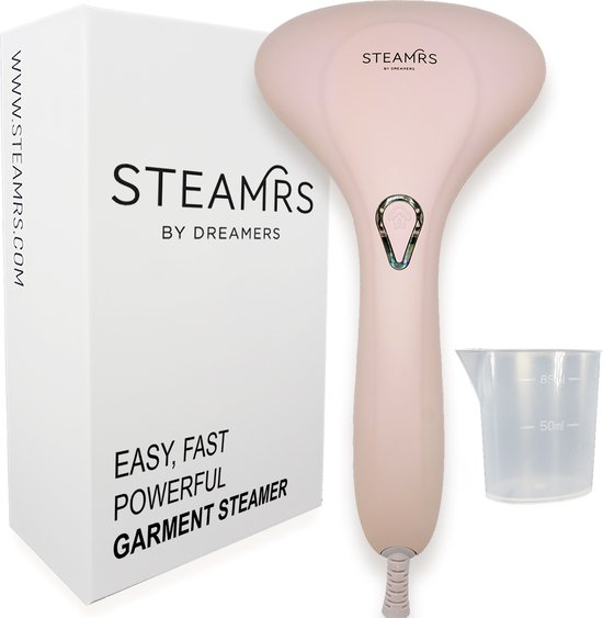 STEAMRS - Krachtige Luxe Kledingstomer - Handstomer - Roze