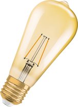 Ledvance Vintage 1906 LED E27 Peer Goud 2.5W 220lm - 824 Zeer Warm Wit | Vervangt 22W