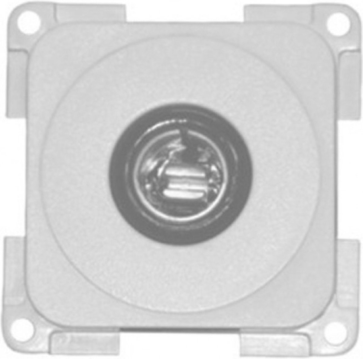 Presto Contactdoos 12V 2-Polig Inbouw S-10.000 Grijs