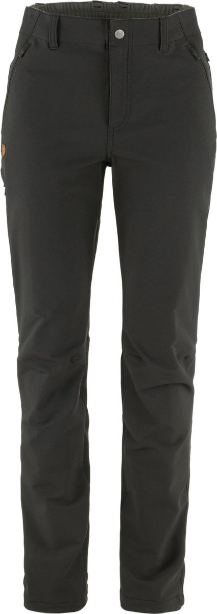 Fjallraven Abisko Winter Stretch Dames Wandelbroek 44/R Grijs