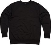 Unisex sweatshirt met lange mouwen Black - XL