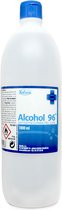 ALCOHOL 96 _ 9 FLESSEN VAN 1 LIT_ Desinfectie van je werkplek, school, thuis met Alcohol 96 - Voor iedere schoonmaak klus NIET VOOR COMSUMPTIE
