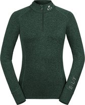 ELT Milano Functional Zip Shirt - maat S - emerald green melange