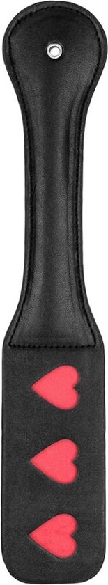 Shots Ouch SLAVE Kunstleder-Paddel - Sexpielzeug Für Paare - Mehrere Aufschriften