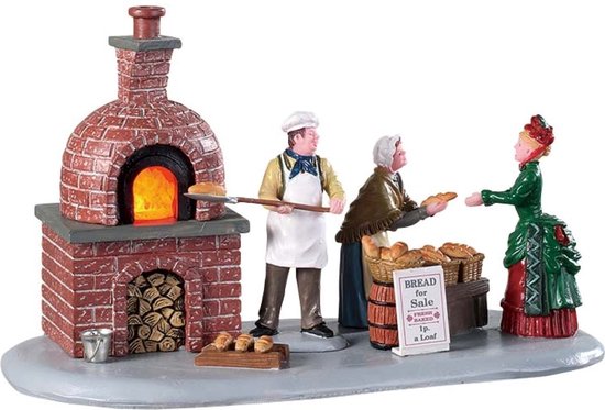 Lemax - Bread Bakers -  B/o (4.5v) - Kersthuisjes & Kerstdorpen
