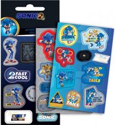 Sonic The Hedgehog Hologram Sticker Set - 3x vel