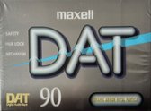Maxell DAT Cassette DM90 Ceramic Armor Metal Particle Digital Audio Tape