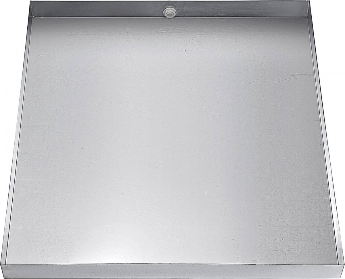 304 roestvrijstalen wasmachine-machine lekbak, rechthoekige zware lekbak met afvoer, wateropvangbak wateropslag voor thuiskeuken,80x30CM/31''x11
