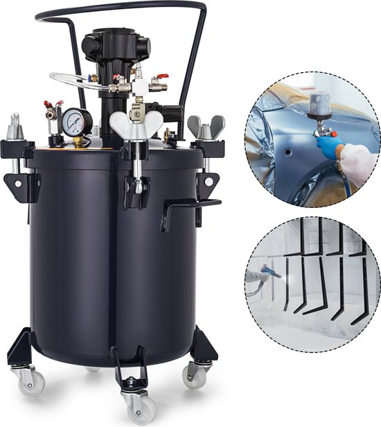 Commerciële 10 Liter Spuitverf Druk Pot Tank | NL